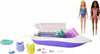 LALKA BARBIE MOC SYREN zestaw 2 LALKI + ŁÓDŹ + akc HHG60