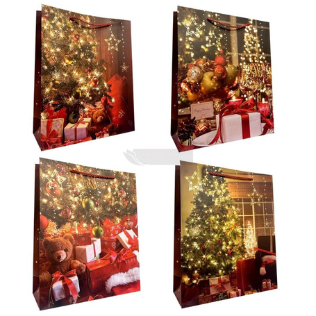 Torebka prezentowa M Boże Narodzenie mix