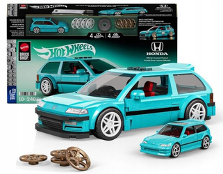 MATTEL BRICK SHOP HOT WHEELS SPEED SERIES Speed Series Custom 90 Honda Civi JHF62