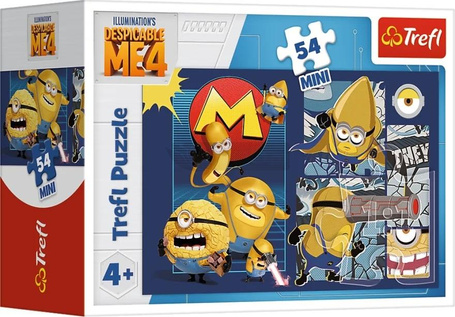 Puzzle 54 mini - Z Minionkami fajnie jest! 3 TREFL