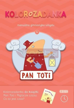Pan Toti 4 Kolorozadanka. Czas