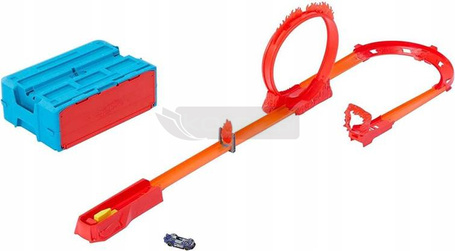 HOT WHEELS ZESTAW TORÓW KASKADERSKA PĘTLA OGNIA HMC04