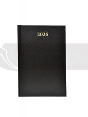 Terminarz 2026 dzienny A5 Divas czarny