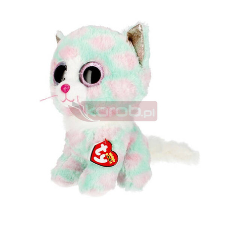 Maskotka TY Kot pastelowy Opal 24 cm
