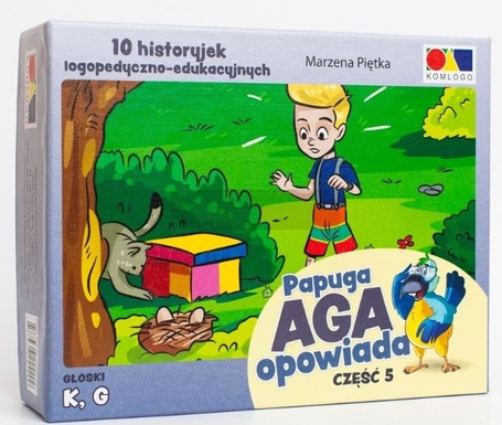 Historyjki obrazkowe. Papuga Aga opowiada cz. 5