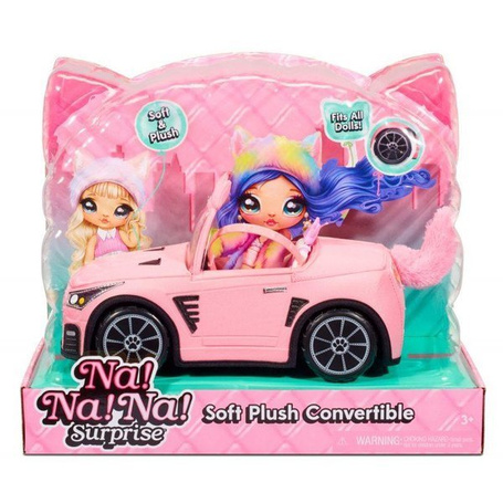 NA NA NA Surprise 572411 Pluszowy Soft Plush Convertible Car Kitty