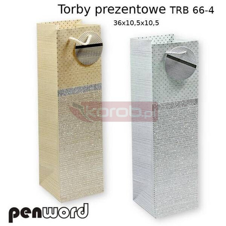 Torebka prezentowa 36x10,5x10,5cm MIX