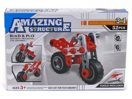 Klocki do skręcania metalowe 52el