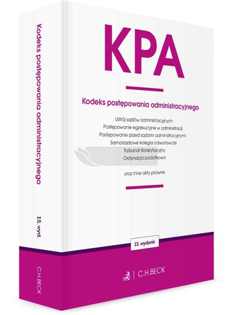 KPA. Kodeks postępowania administracyjnego...