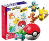 MEGA POKEMON KLOCKI 90el ZESTAW STARTOWY 4 Pokemony + Pokeball GCN21