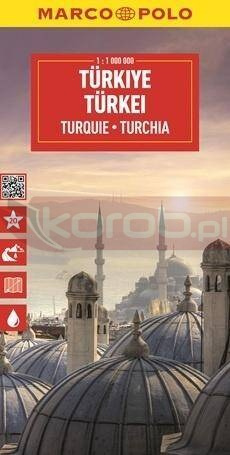 Mapa drogowa Turcja 1:1 000 000