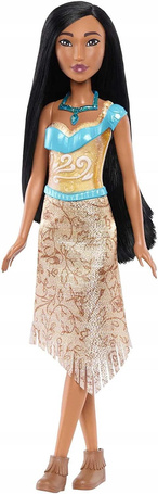 DISNEY LALKA KSIĘŻNICZKA POCAHONTAS w błyszczącym ubraniu HLW07