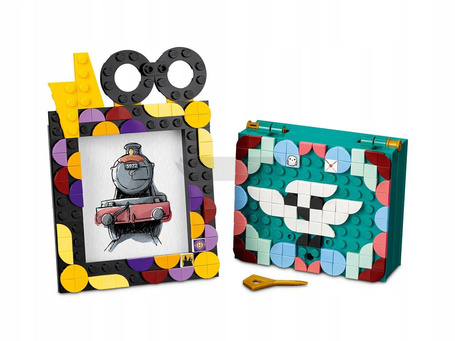LEGO DOTS 41811 ZESTAW NA BIURKO Z HOGWARTU