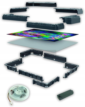 PUZZLE 520 STRANGER THINGS The metamorphic art Collection, Vecna's Curse