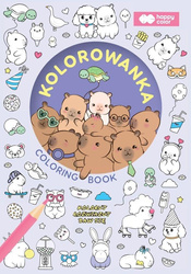 Kolorowanka A5 Kapibara HAPPY COLOR