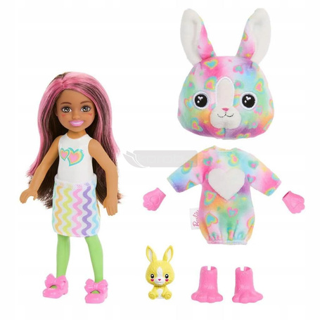 LALKA BARBIE CHELSEA CUTIE REVEAL NIESPODZIANKA zwierzątko HRK42