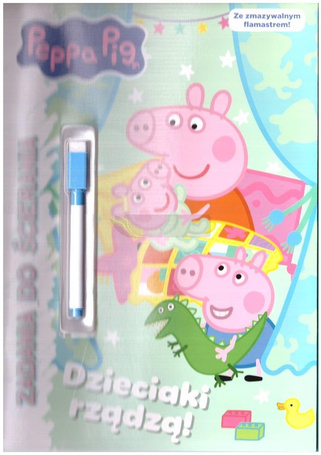 Świnka Peppa. Zadania do ścierania