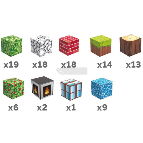 Klocki magnetyczne 100el