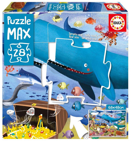 Puzzle XL 28 Podwodne zwierzęta