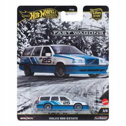 HOT WHEELS PREMIUM CAR CULTURE FAST WAGONS 3/5 Volvo 850 JBK68