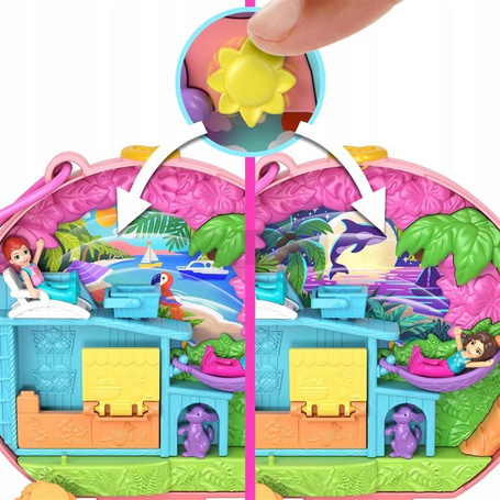 LALKA POLLY POCKET SKUTER PIESKA zestaw do zabawy dla dzieci +4 lata HWN98