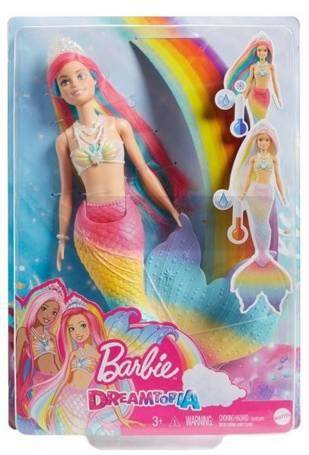 Lalka Barbie Dreamtopia Syrenka Tęczowa GTF89