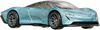 HOT WHEELS PREMIUM CAR McLaren Speed Tail HCJ92