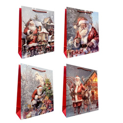 Torebka prezentowa L Boże Narodzenie mix