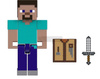 MINECRAFT FIGURKA STEVE pikselowa figurka + akcesoria JCN28