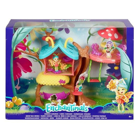 Enchantimals Motylkowy domek Kwitnący Ogród Zestaw