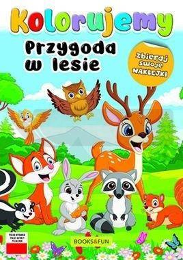 Kolorujemy. Przygoda w lesie