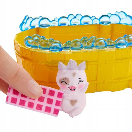 ENCHANTIMALS ZESTAW RADOSNA KĄPIEL PETYA PIG GJX36
