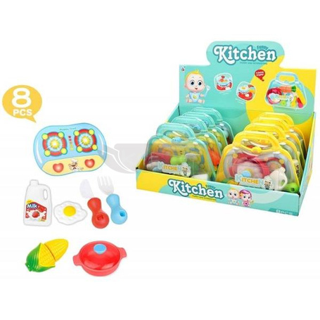 Zestaw naczyń w walizce