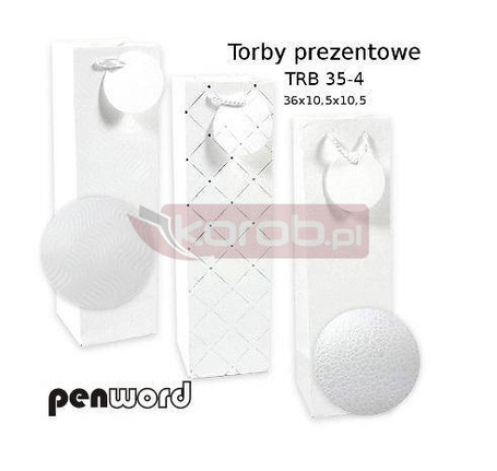 Torebka prezentowa 36x10,5x10,5cm MIX