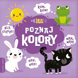 Książeczka kartonowa poznaj kolory