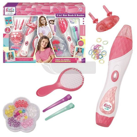 Zestaw do zaplatania włosów 2w1