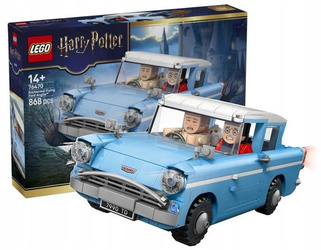 LEGO HARRY POTTER 76470 Zaczarowany latający Ford Anglia zestaw klocków +14