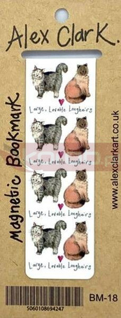 Zakładka do książki BM18 2 duże koty