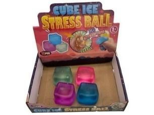 Kostka lodu do ściskania 4 kolory 5,5cm mix