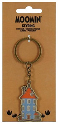 Muminki Brelok metalowy Dom Muminków