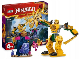 LEGO NINJAGO 71804 MECH BOJOWY ARINA zestaw klocków dla dzieci +4 lata