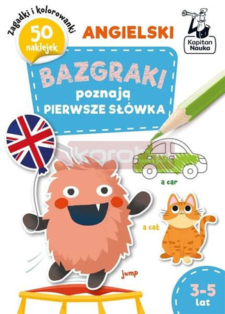 Bazgraki poznają angielski. Pierwsze słówka