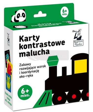 Kapitan Nauka. Karty kontrastowe malucha