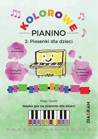 Kolorowe Pianino 2. Piosenki dla dzieci