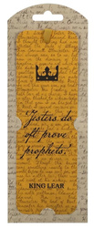 Szekspir Zakładka papierowa - Król Lear