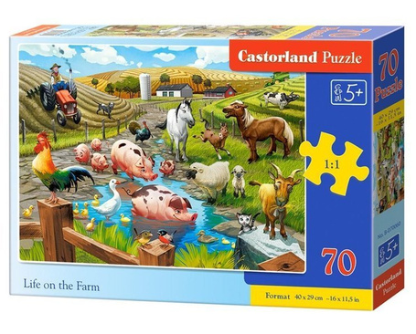 Puzzle 70 Life on the Farm CASTOR