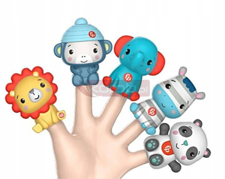 FISHER PRICE FIGURKI PACYNKI na paluszki dla maluszka