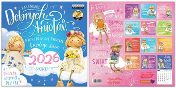 Kalendarz 2026 ścienny Classic Dobre Anioły