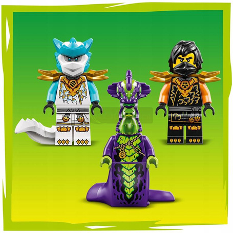 KLOCKI LEGO NINJAGO 71854 Mech specjalny Cole’a i Zane w smoczej zbroi
