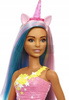 Lalka Barbie jednorożec HGR20